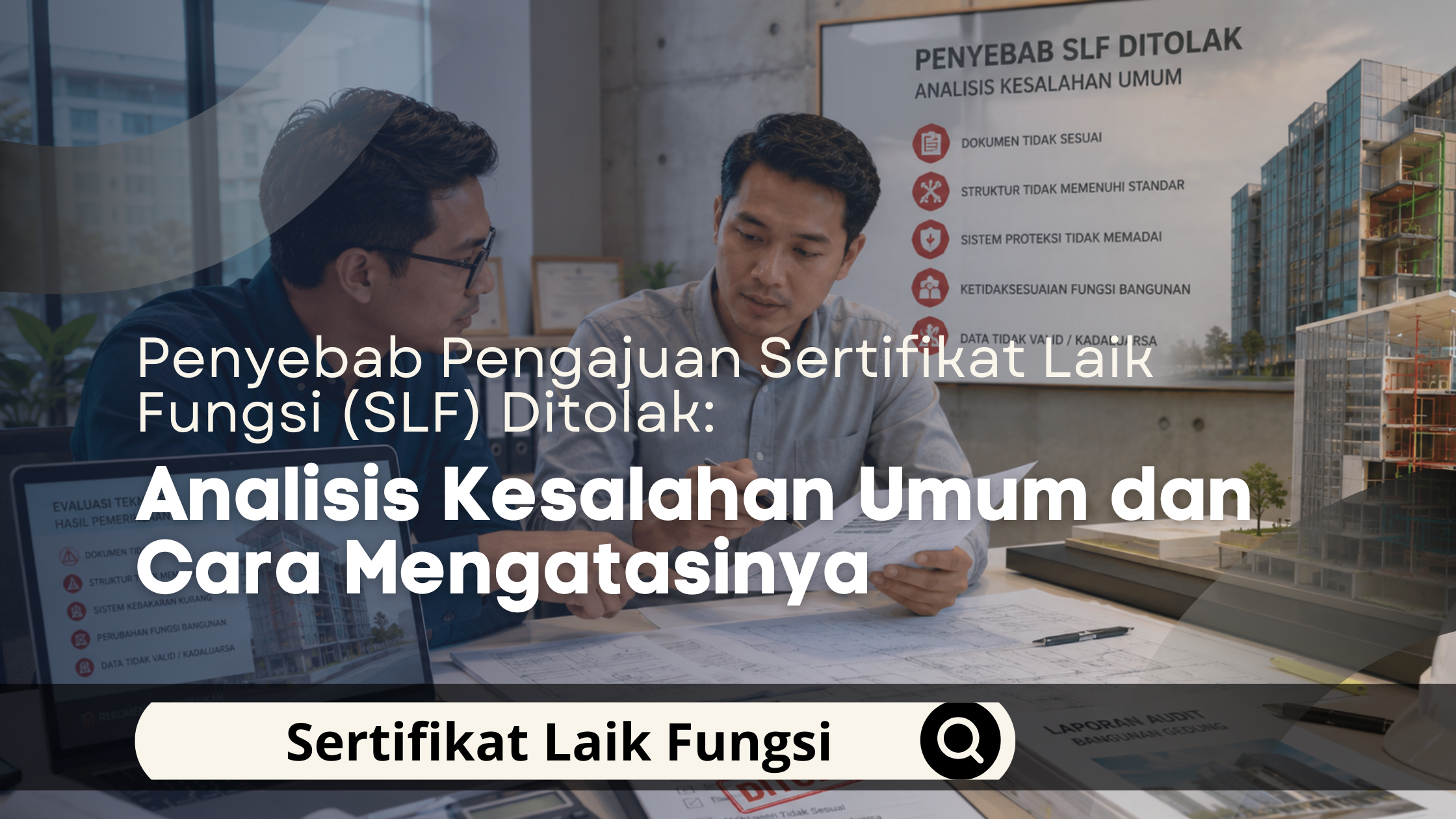Penyebab Pengajuan Sertifikat Laik Fungsi (SLF) Ditolak: Analisis Kesalahan Umum dan Cara Mengatasinya